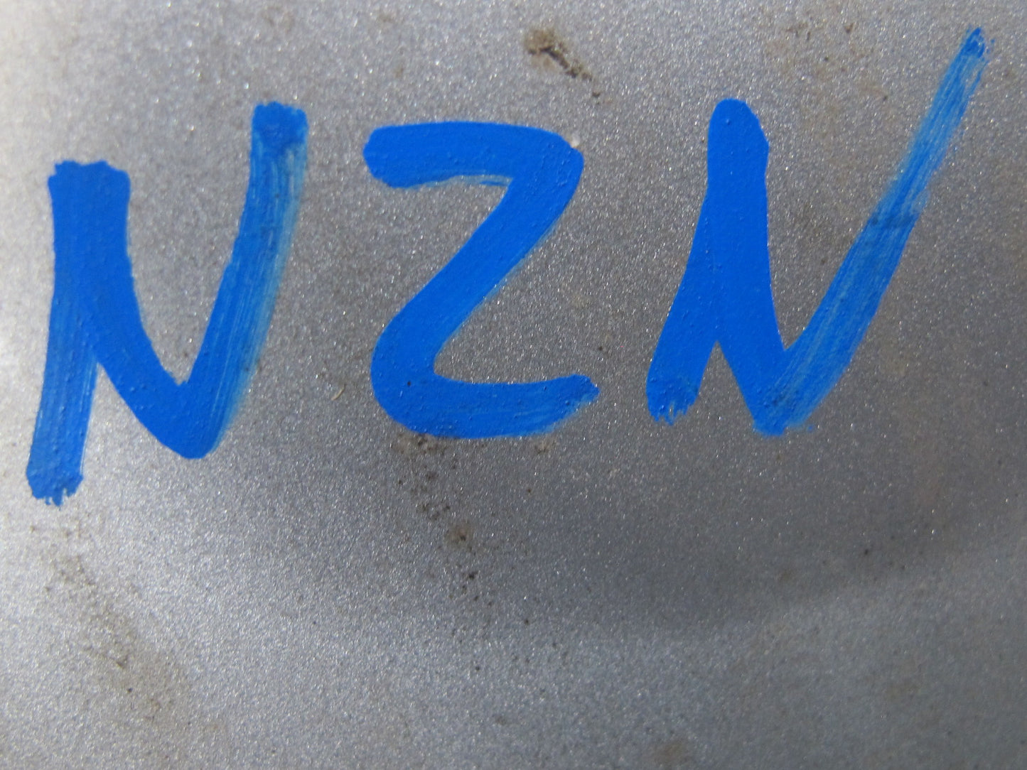 09-20 Nissan Z34 370Z Gas Fuel Door Lid Cover Silver 78830-1EA0A OEM