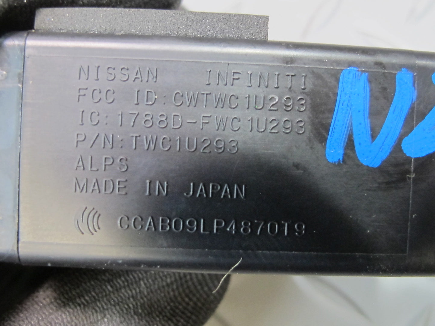 09-20 Nissan Z34 370Z Anti Theft Keyless Entry Sensor Module Unit OEM