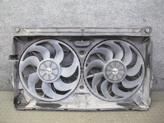 2008-2009 Hummer H2 6.2L Engine Cooling Fan Motor Shroud Assembly