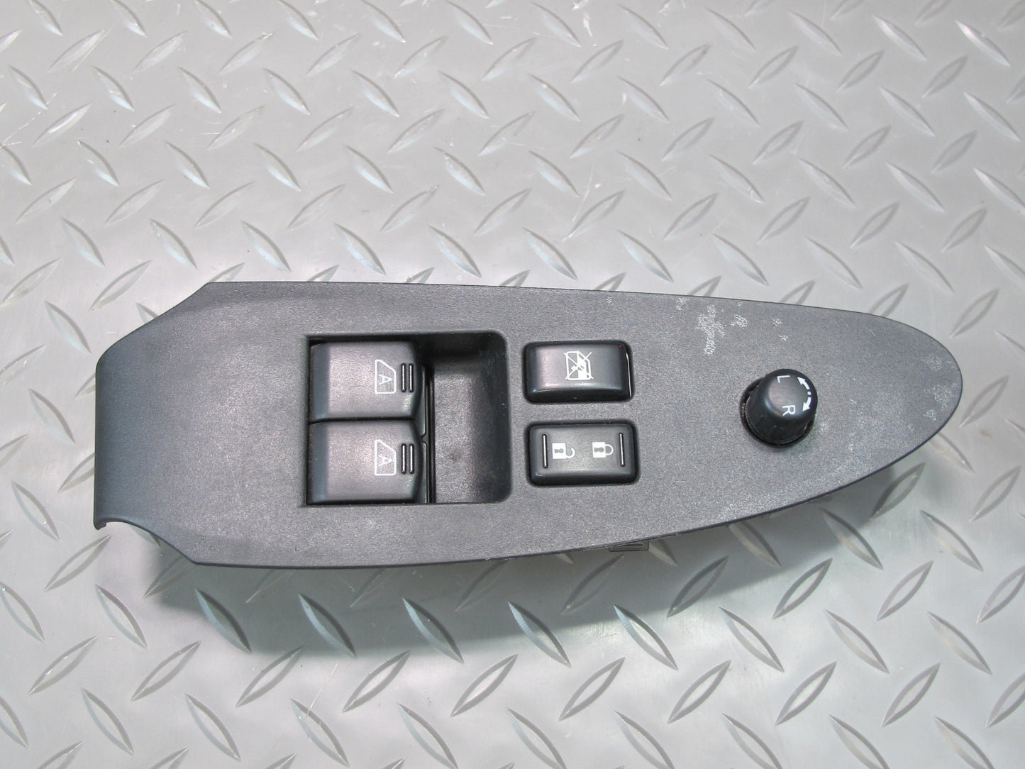 09-20 Nissan 370Z Coupe Left Door Master Power Window Mirror Switch w Trim OEM