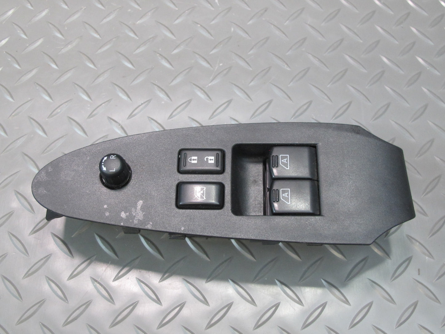 09-20 Nissan 370Z Coupe Left Door Master Power Window Mirror Switch w Trim OEM