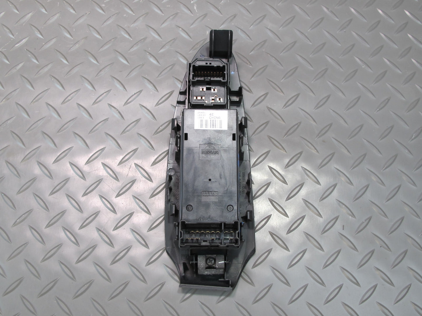 09-20 Nissan 370Z Coupe Left Door Master Power Window Mirror Switch w Trim OEM