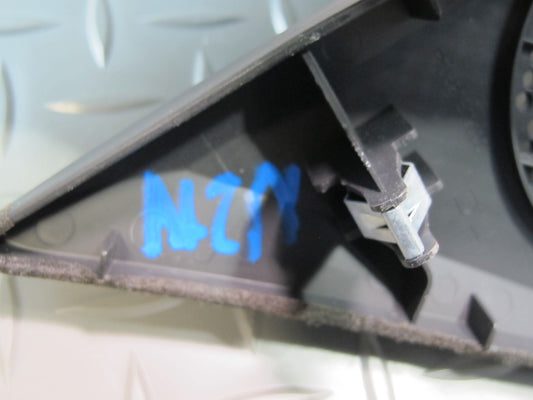 09-20 Nissan Z34 370Z Set of 2 Left & Right Dash Speaker Cover Trim Black OEM