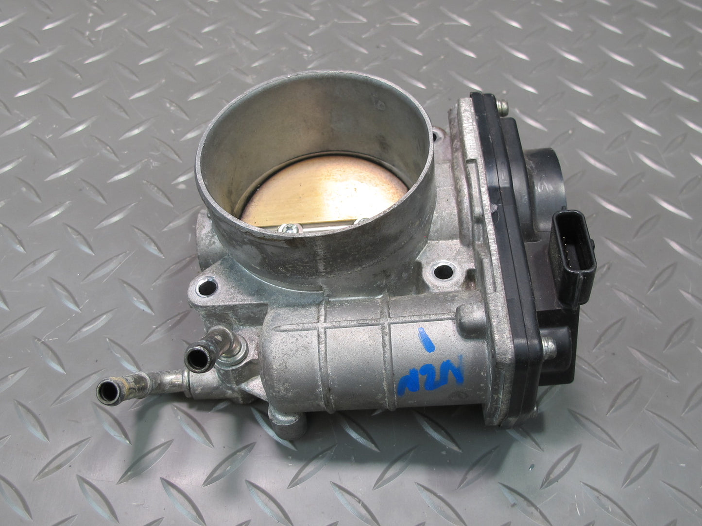 09-20 Nissan Z34 370Z VQ37VHR Set of 2 Left & Right Engine Throttle Body OEM