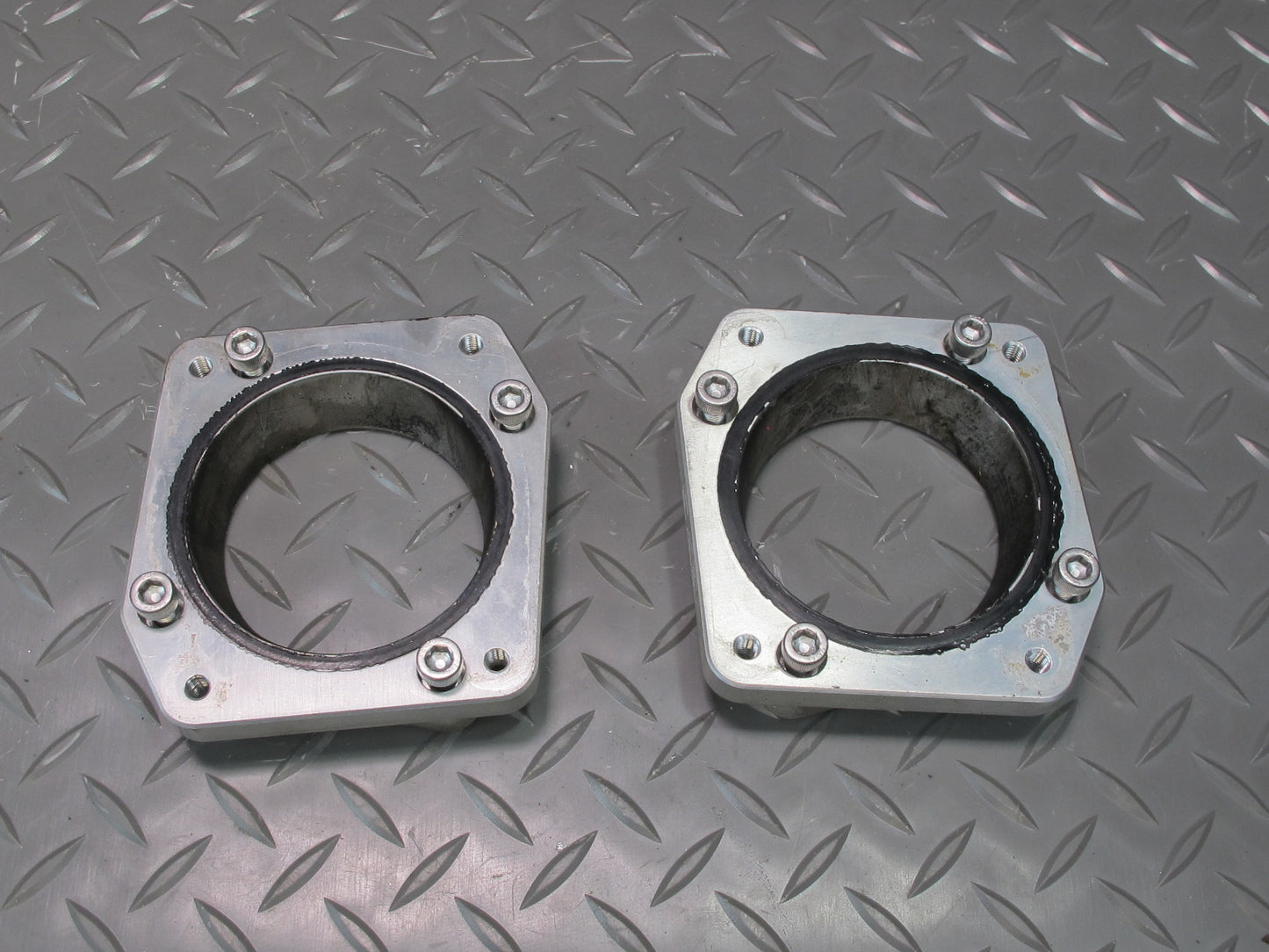 09-20 Nissan Z34 370Z VQ37VHR Set of 2 Throttle Body Adapters EPS Tunning