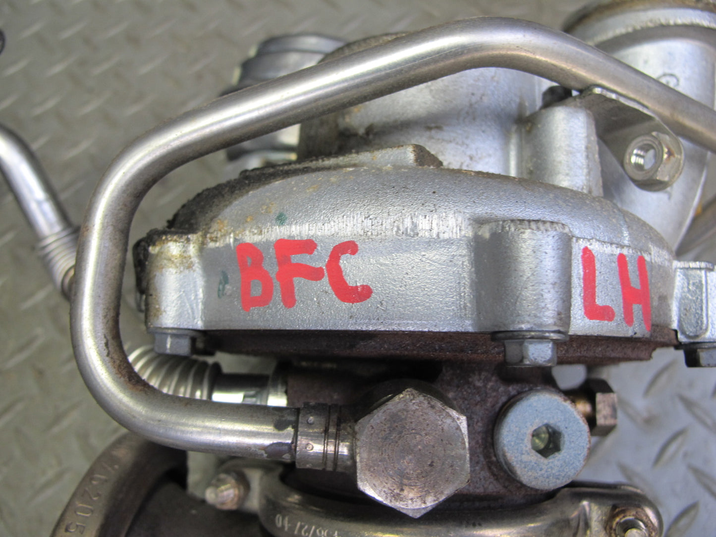 11-12 BMW F07 F10 F12 F13 4.4L 550i N63 Engine Left & Right Turbocharger Set OEM