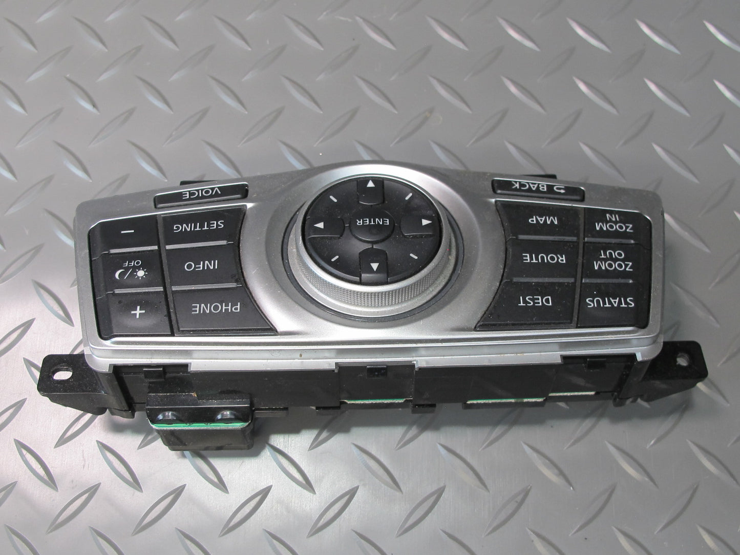 09-20 Nissan Z34 370Z Touring Dash Navi GPS Navigation Control Switch Panel OEM