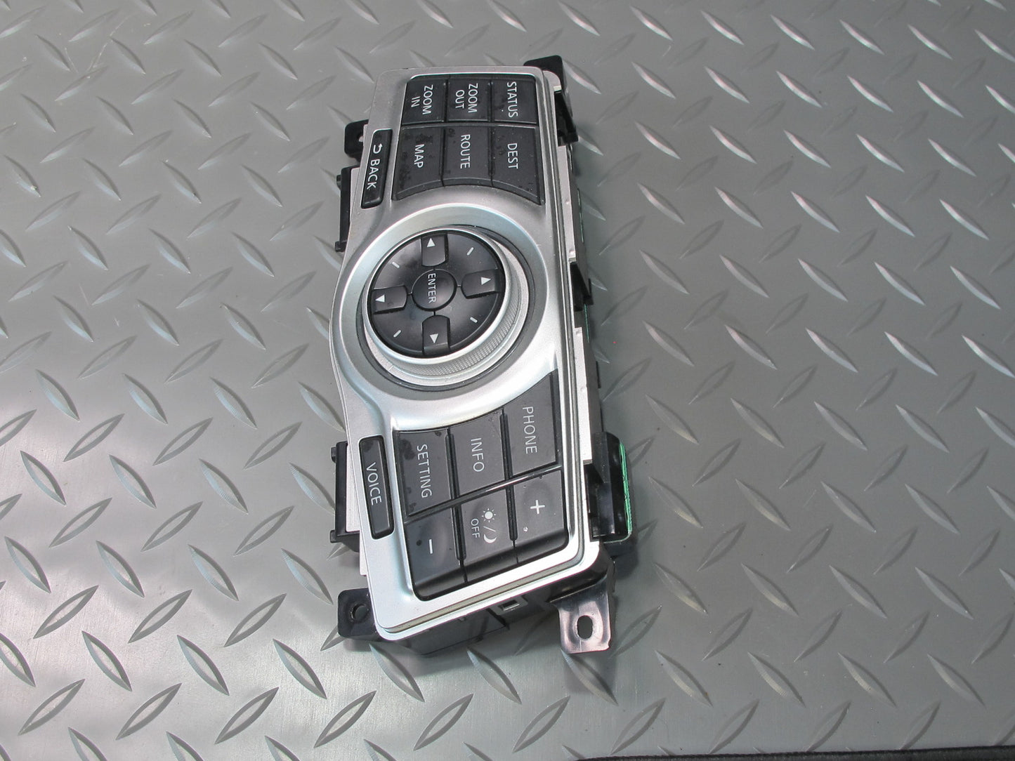 09-20 Nissan Z34 370Z Touring Dash Navi GPS Navigation Control Switch Panel OEM