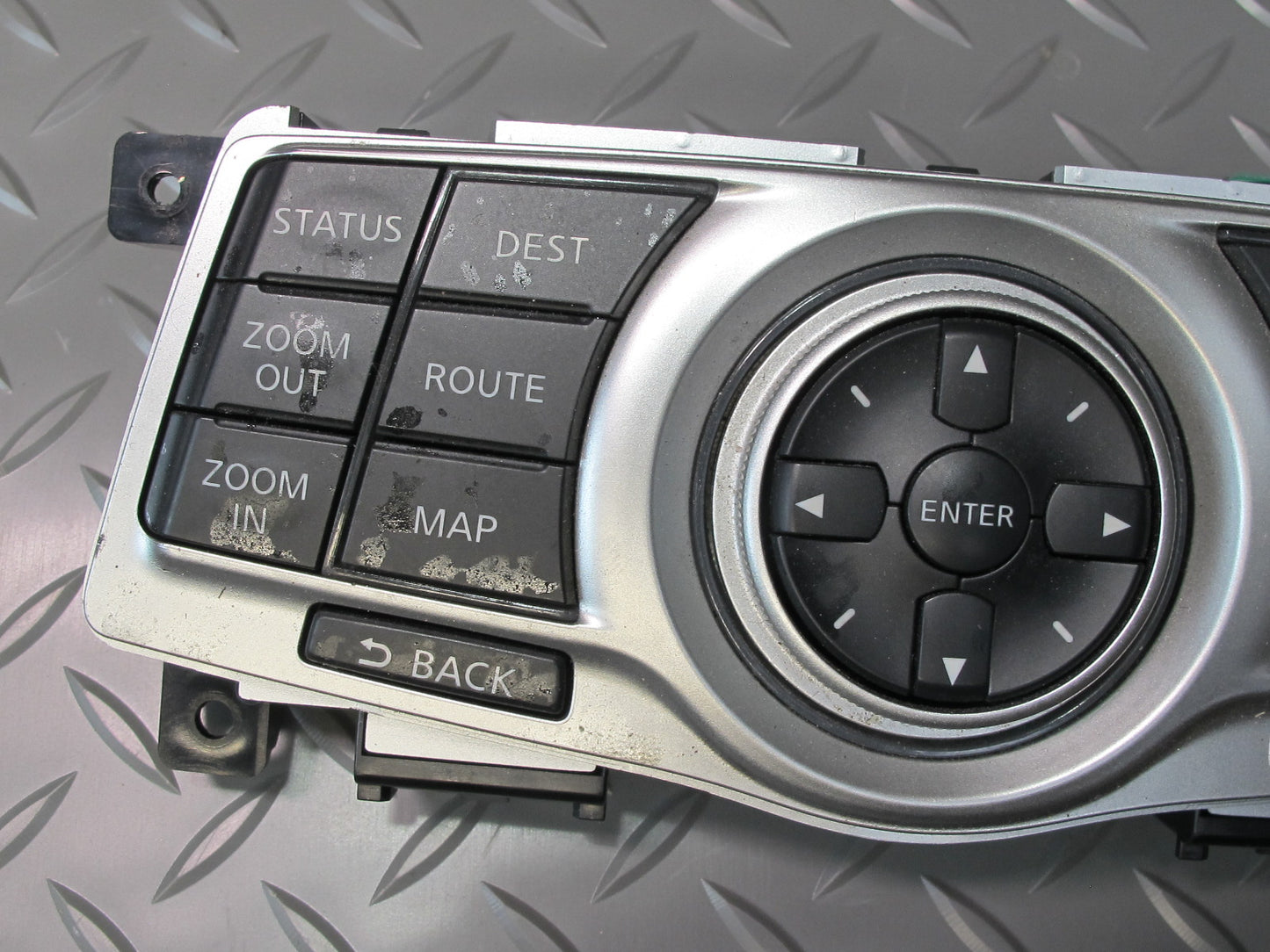 09-20 Nissan Z34 370Z Touring Dash Navi GPS Navigation Control Switch Panel OEM