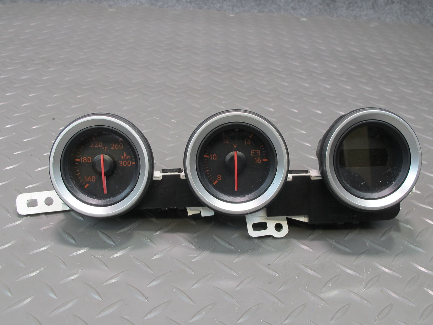 09-20 Nissan Z34 370Z Front Dash Center Tripod Gauge Cluster OEM