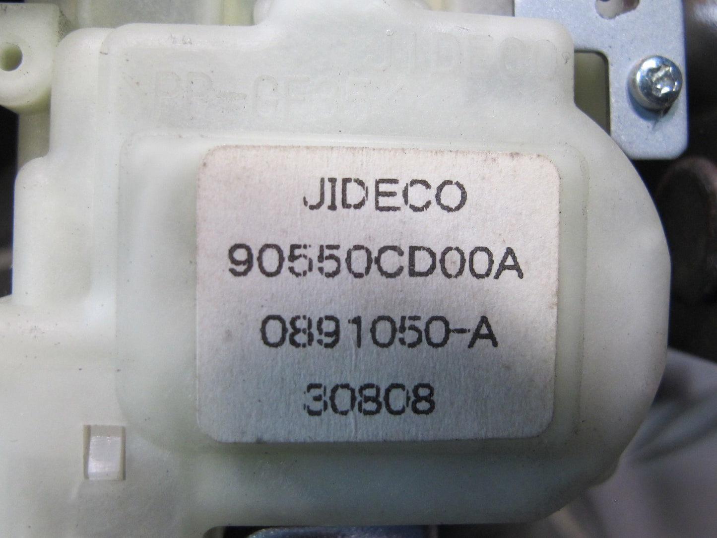 09-20 Nissan Z34 370Z Coupe Rear Trunk Lock Latch Actuator Set OEM