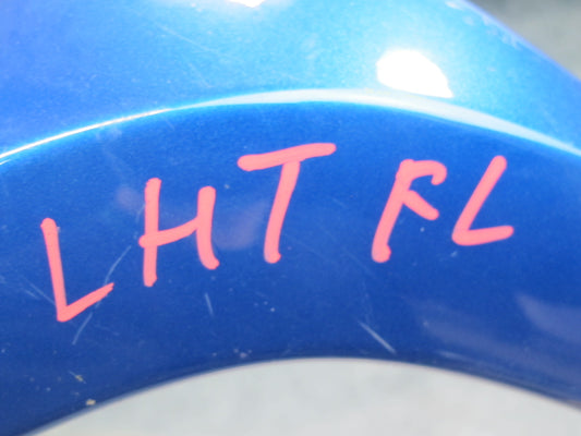 03-09 Hummer H2 Front Left Wheel Arch Fender Flare Trim Molding Pacific Blue