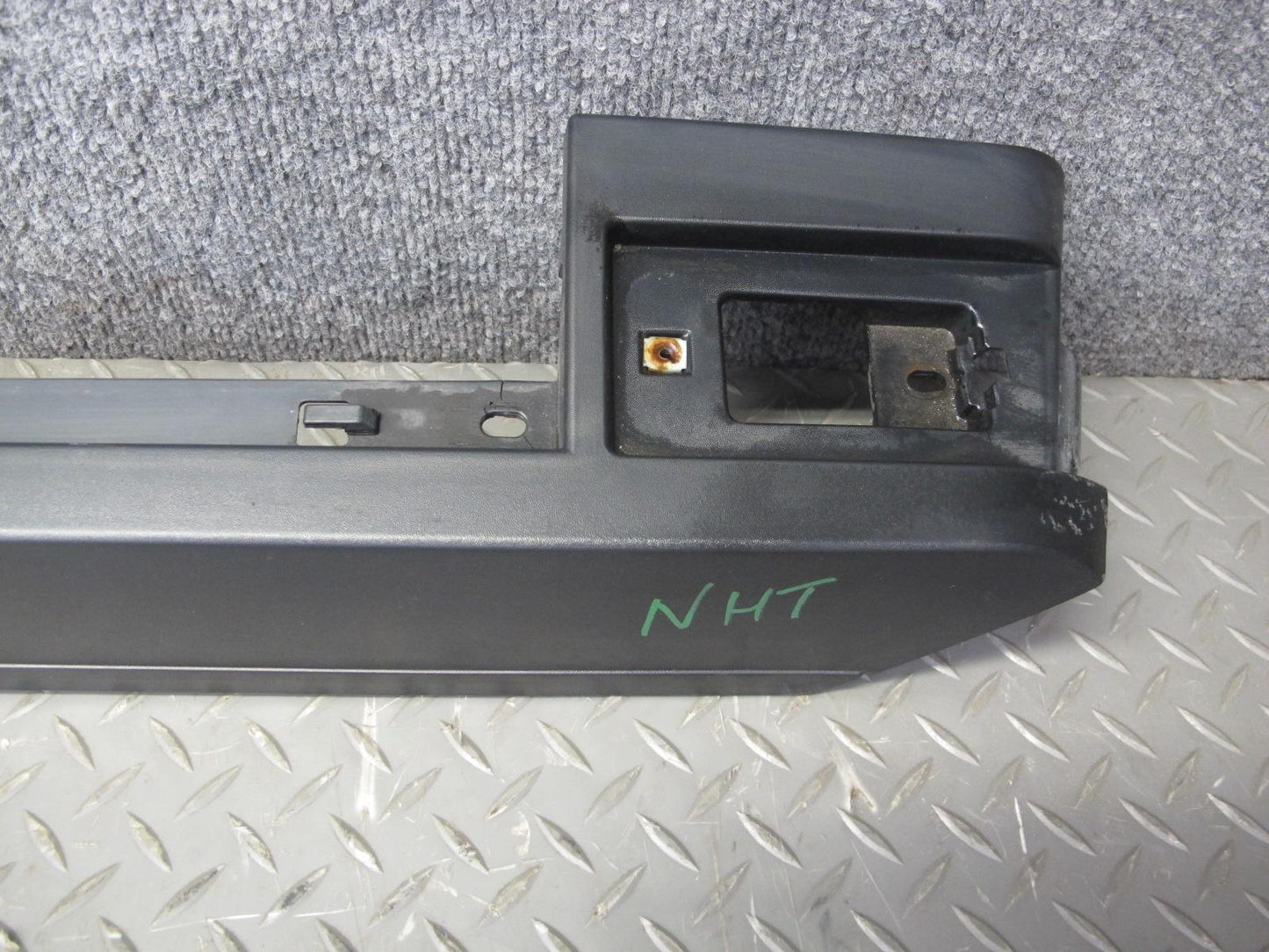 03-09 Hummer H2 Left & Right Roof Rack Rail Trim Cover Molding Set of 2