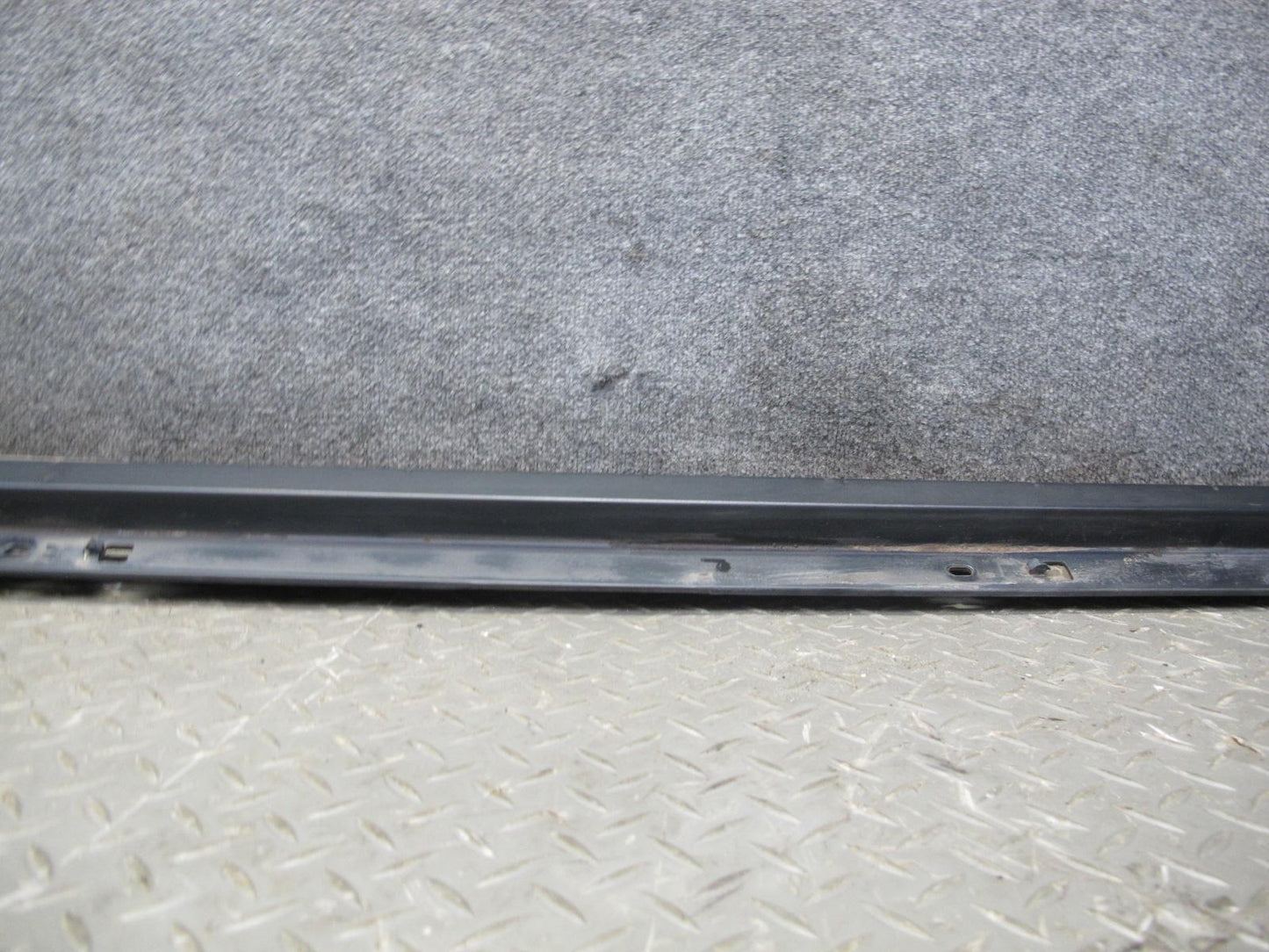 03-09 Hummer H2 Left & Right Roof Rack Rail Trim Cover Molding Set of 2