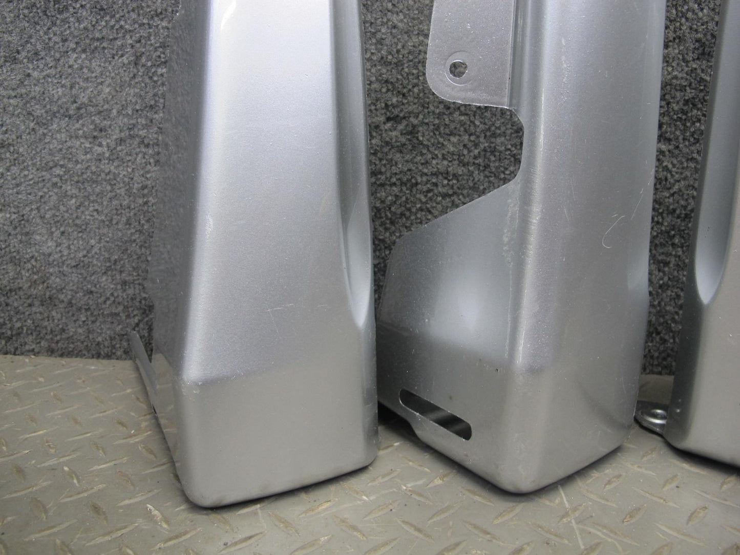 05-09 Subaru Legacy BL5 BP5 Set of 4 Front & Rear Valance KIT Lips Silver