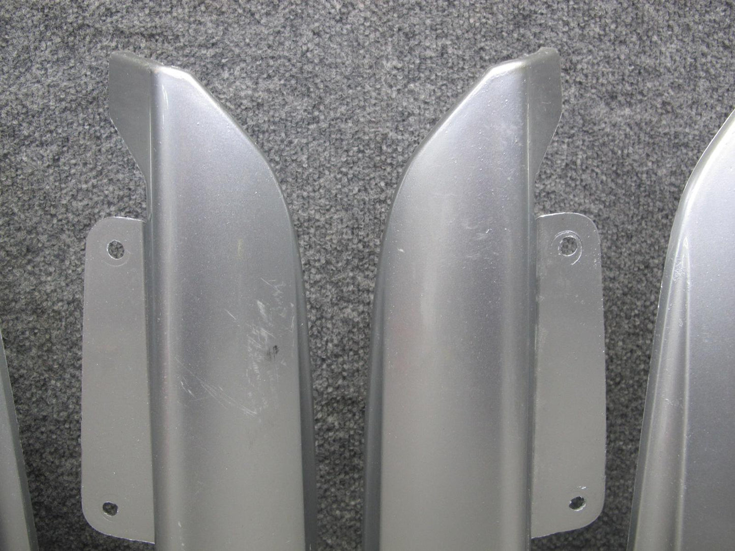 05-09 Subaru Legacy BL5 BP5 Set of 4 Front & Rear Valance KIT Lips Silver