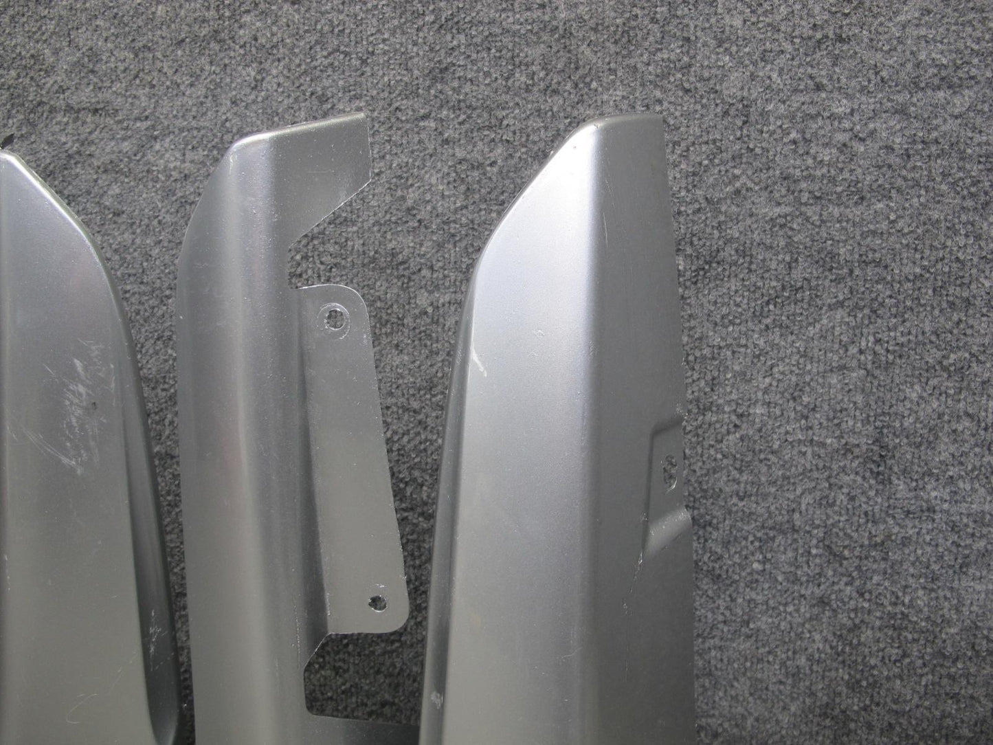 05-09 Subaru Legacy BL5 BP5 Set of 4 Front & Rear Valance KIT Lips Silver