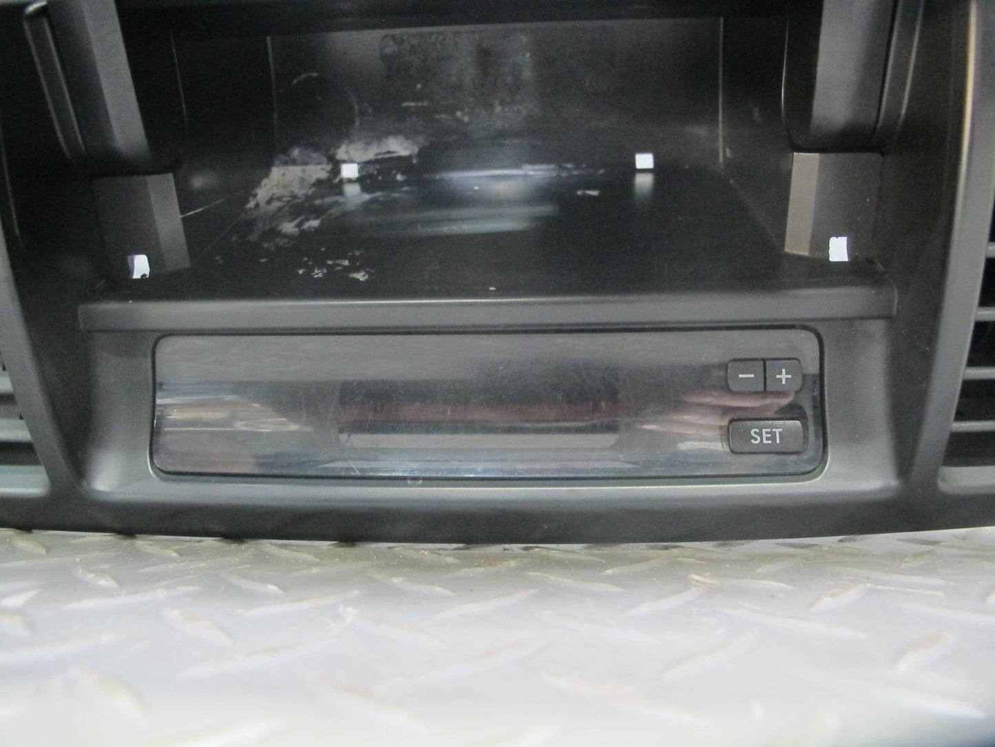 2005 Subaru Legacy GT Dash Center Air Vent w Storage & Clock Assembly Black OEM