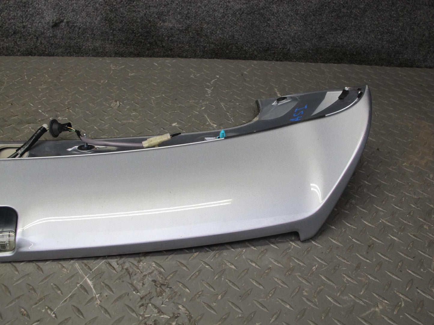 09-14 Subaru Impreza WRX Rear Hatch Trunk Liftgate Spoiler Wing ICE Silver OEM