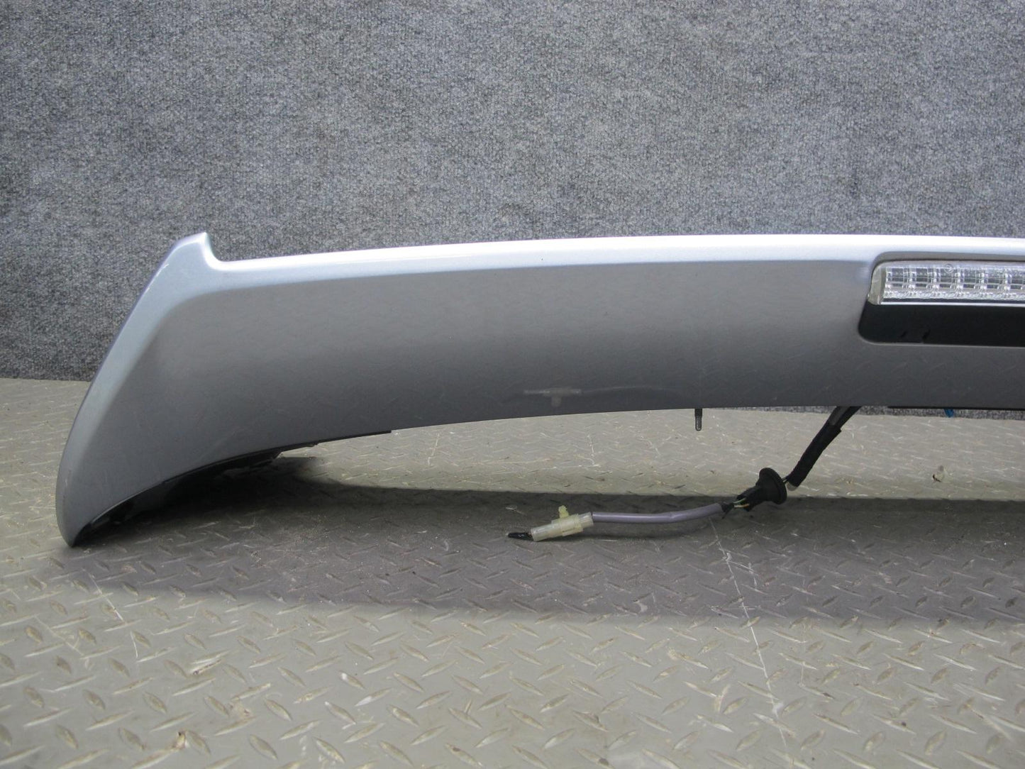 09-14 Subaru Impreza WRX Rear Hatch Trunk Liftgate Spoiler Wing ICE Silver OEM