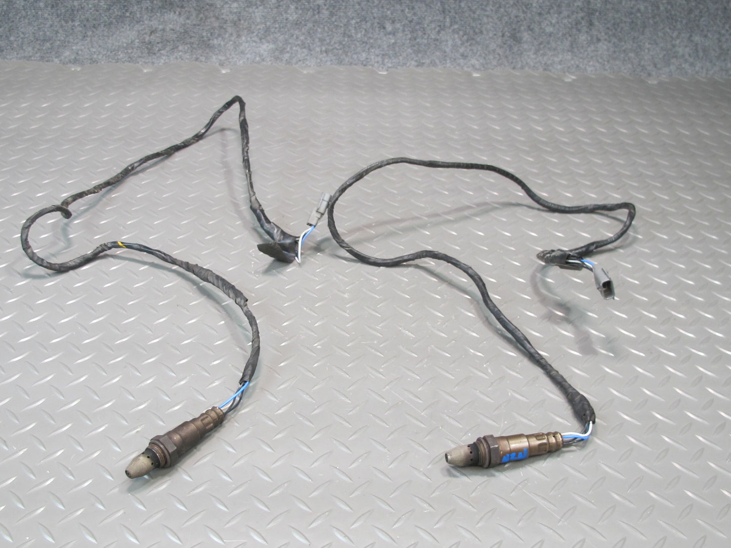 14-17 Nissan Z34 370Z VQ37VHR Set of 2 Upstream ON Header O2 Oxygen Sensor OEM