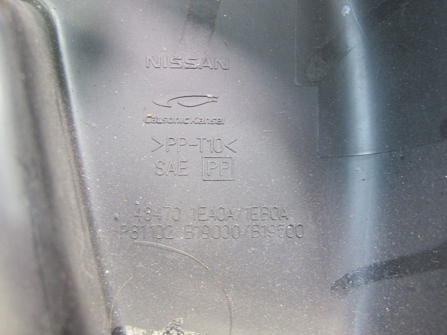 09-20 Nissan Z34 370Z M/T Lower Steering Column Trim Cover Black 48470-1EA0A OEM