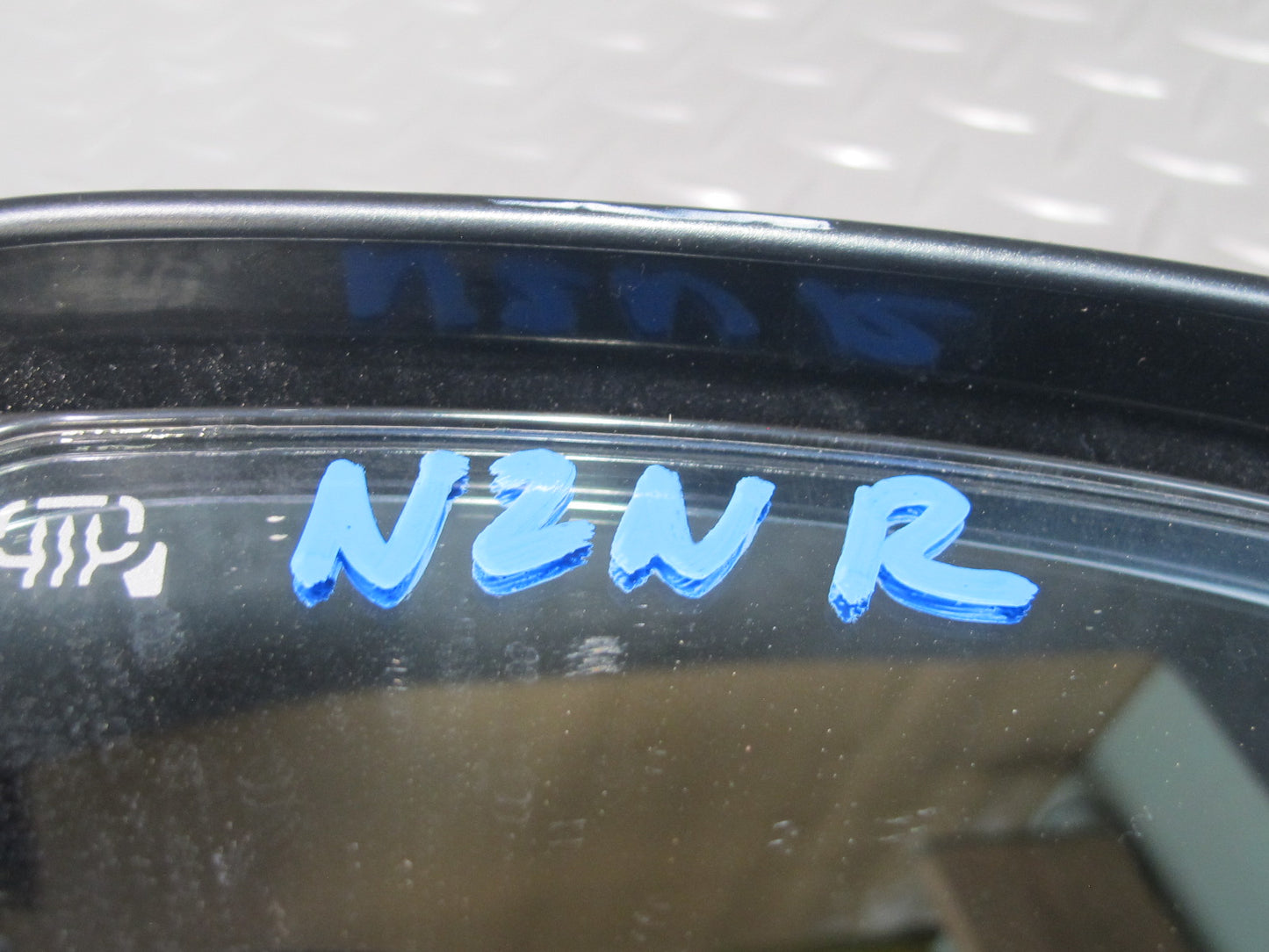 09-20 Nissan Z34 370Z Right Side View Exterior Power Heated Mirror Carbon OEM