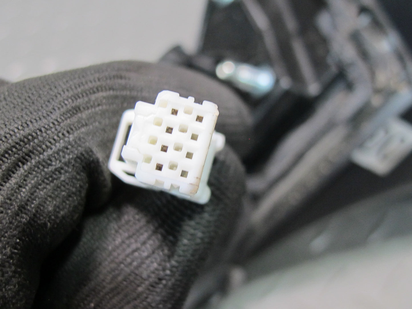 09-20 Nissan Z34 370Z Right Side View Exterior Power Heated Mirror Carbon OEM