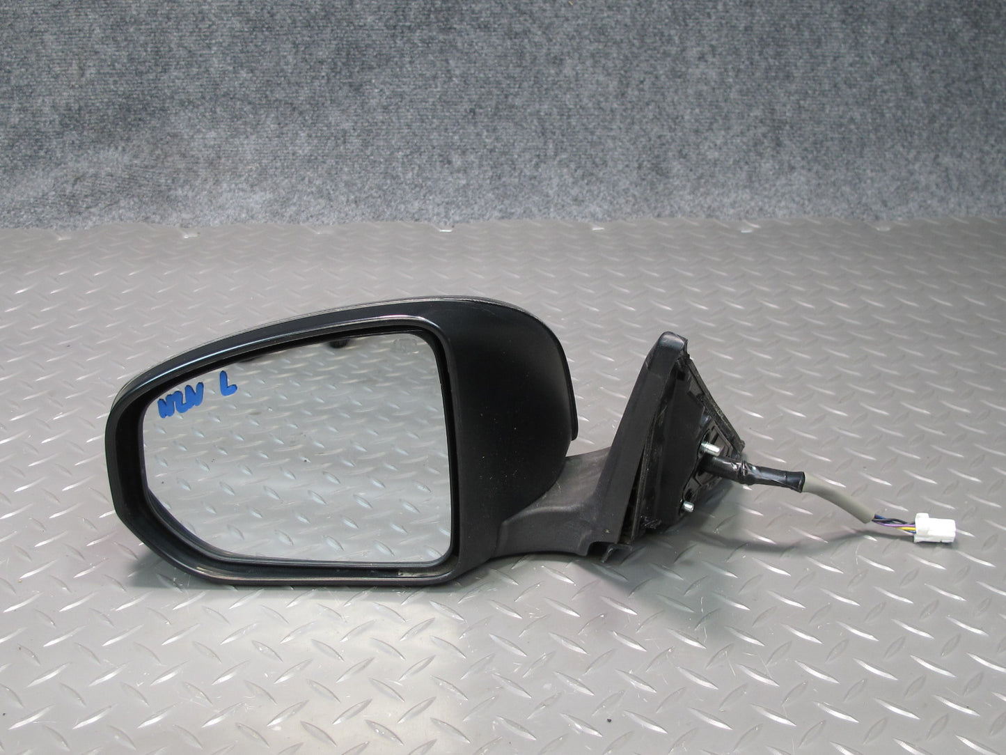 09-20 Nissan Z34 370Z Left Side View Exterior Power Heated Mirror Carbon OEM