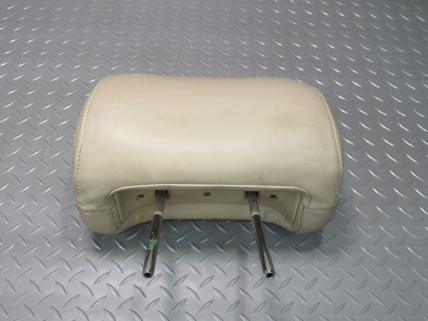 92-99 Lexus JZZ31L SC400 SC300 Set of 2 Front Seat Leather Headrest Ivory OEM