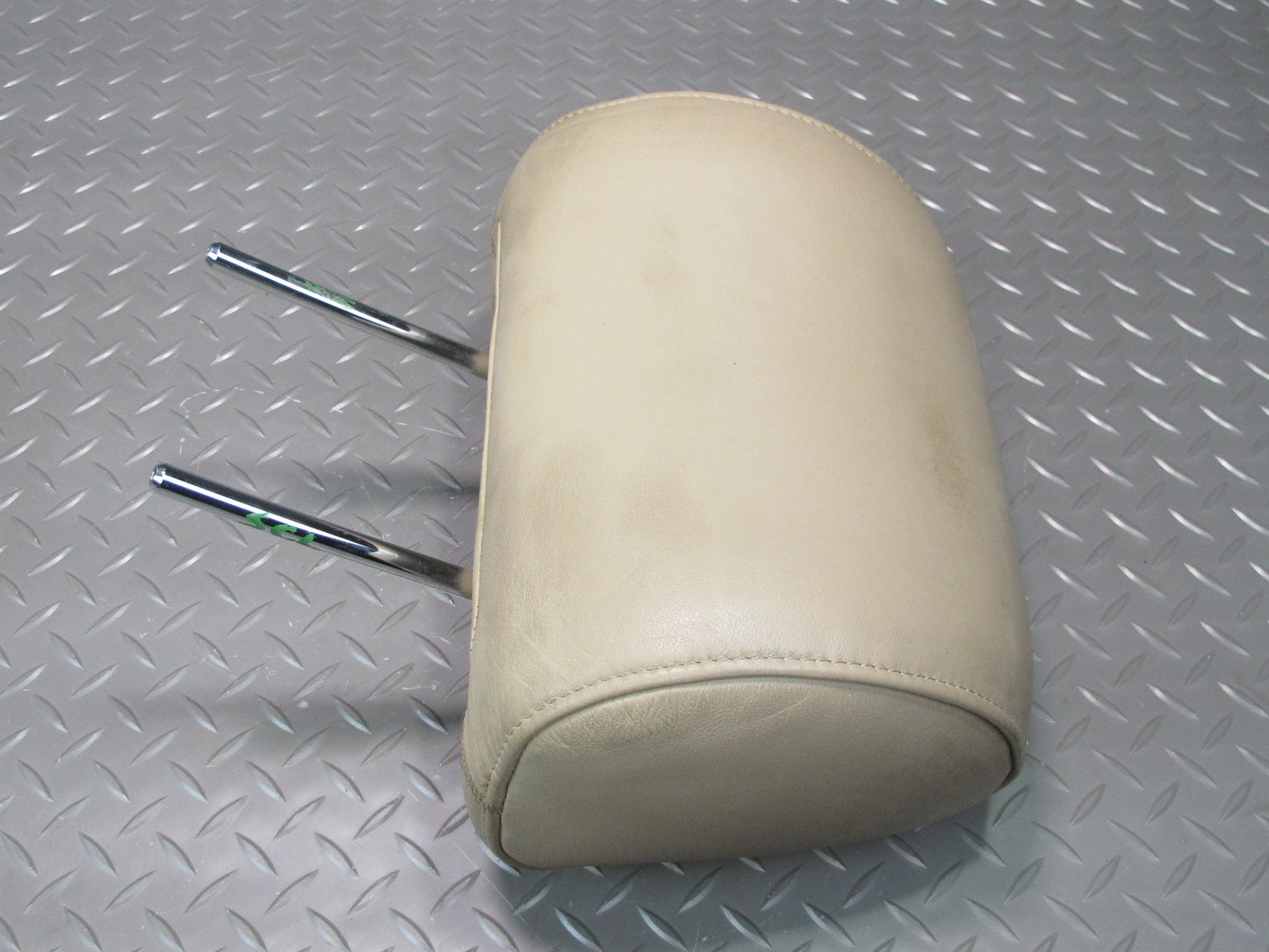 92-99 Lexus JZZ31L SC400 SC300 Set of 2 Front Seat Leather Headrest Ivory OEM