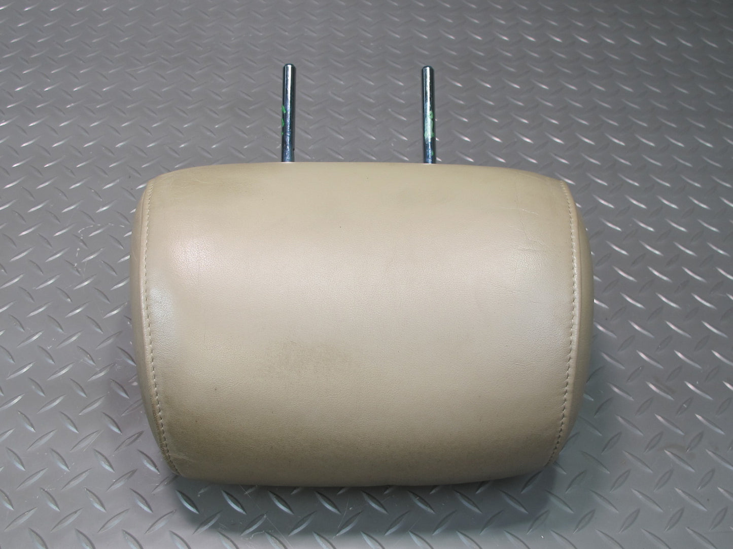 92-99 Lexus JZZ31L SC400 SC300 Set of 2 Front Seat Leather Headrest Ivory OEM