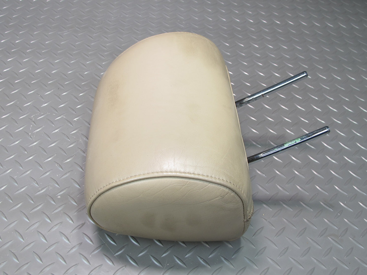 92-99 Lexus JZZ31L SC400 SC300 Set of 2 Front Seat Leather Headrest Ivory OEM