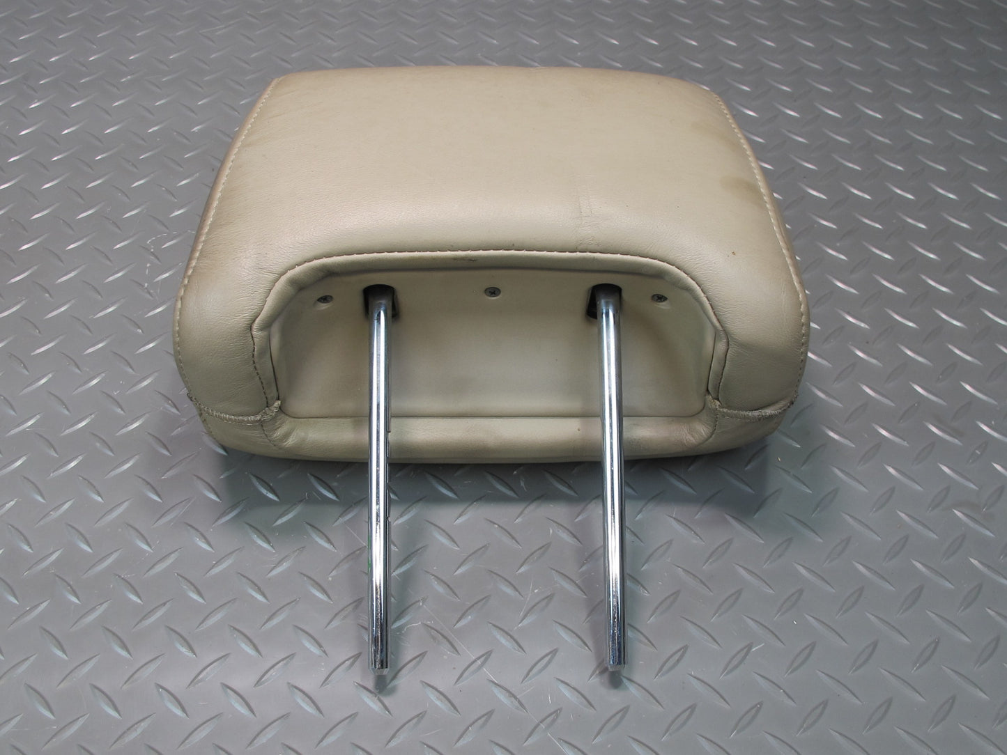 92-99 Lexus JZZ31L SC400 SC300 Set of 2 Front Seat Leather Headrest Ivory OEM