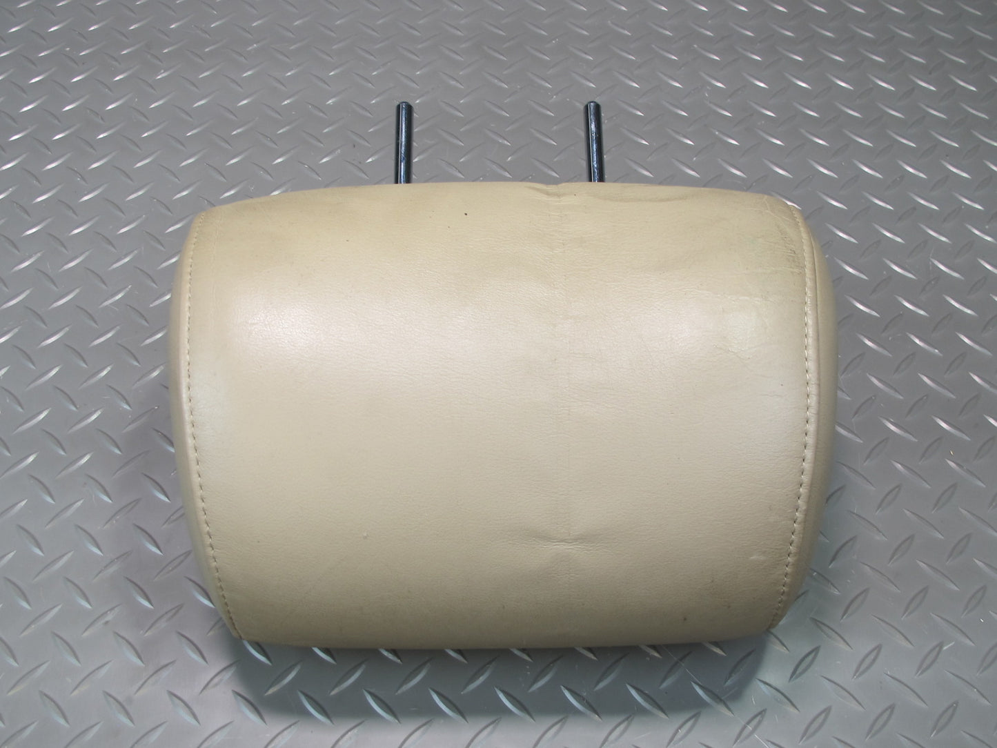 92-99 Lexus JZZ31L SC400 SC300 Set of 2 Front Seat Leather Headrest Ivory OEM