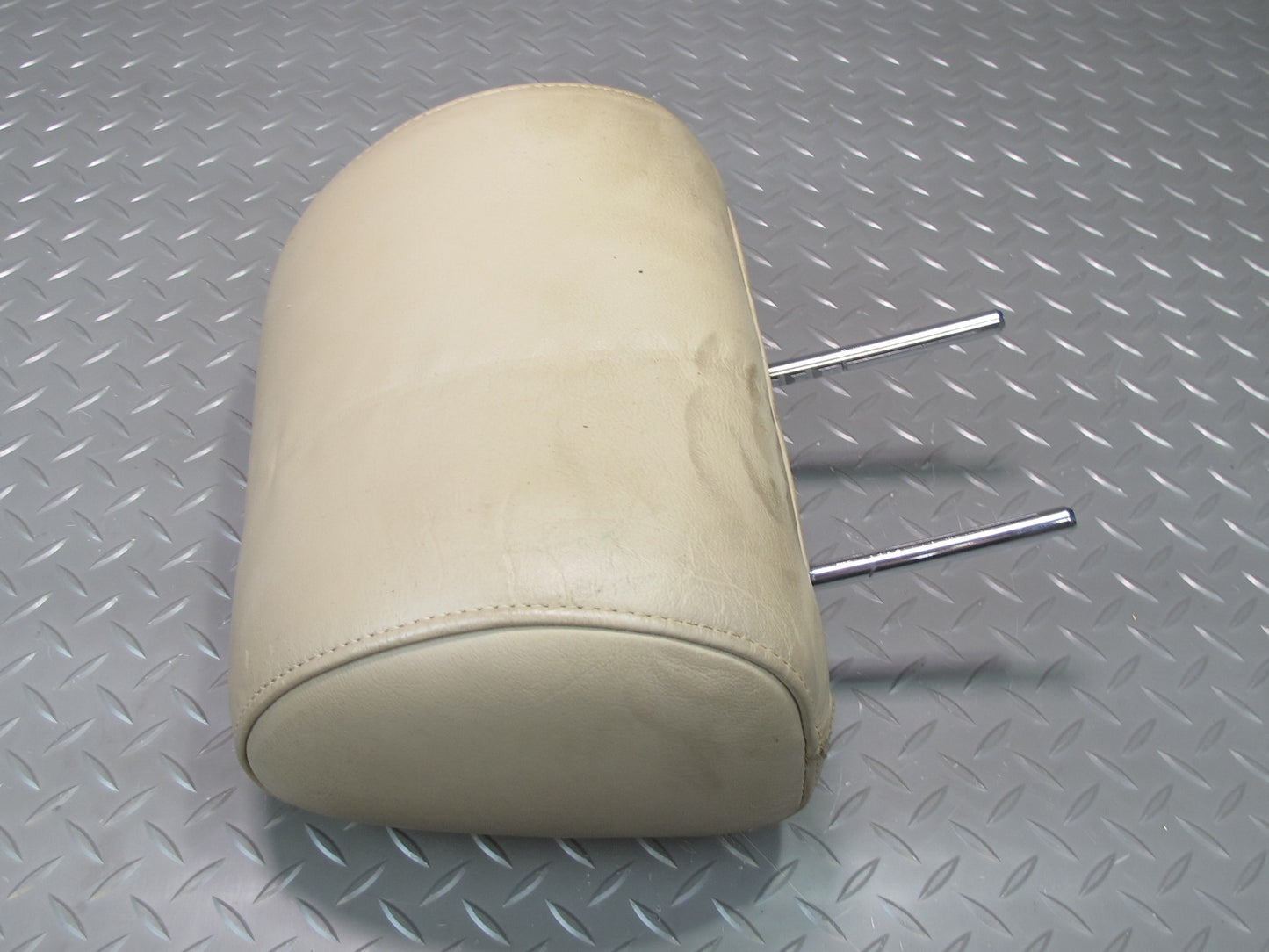 92-99 Lexus JZZ31L SC400 SC300 Set of 2 Front Seat Leather Headrest Ivory OEM