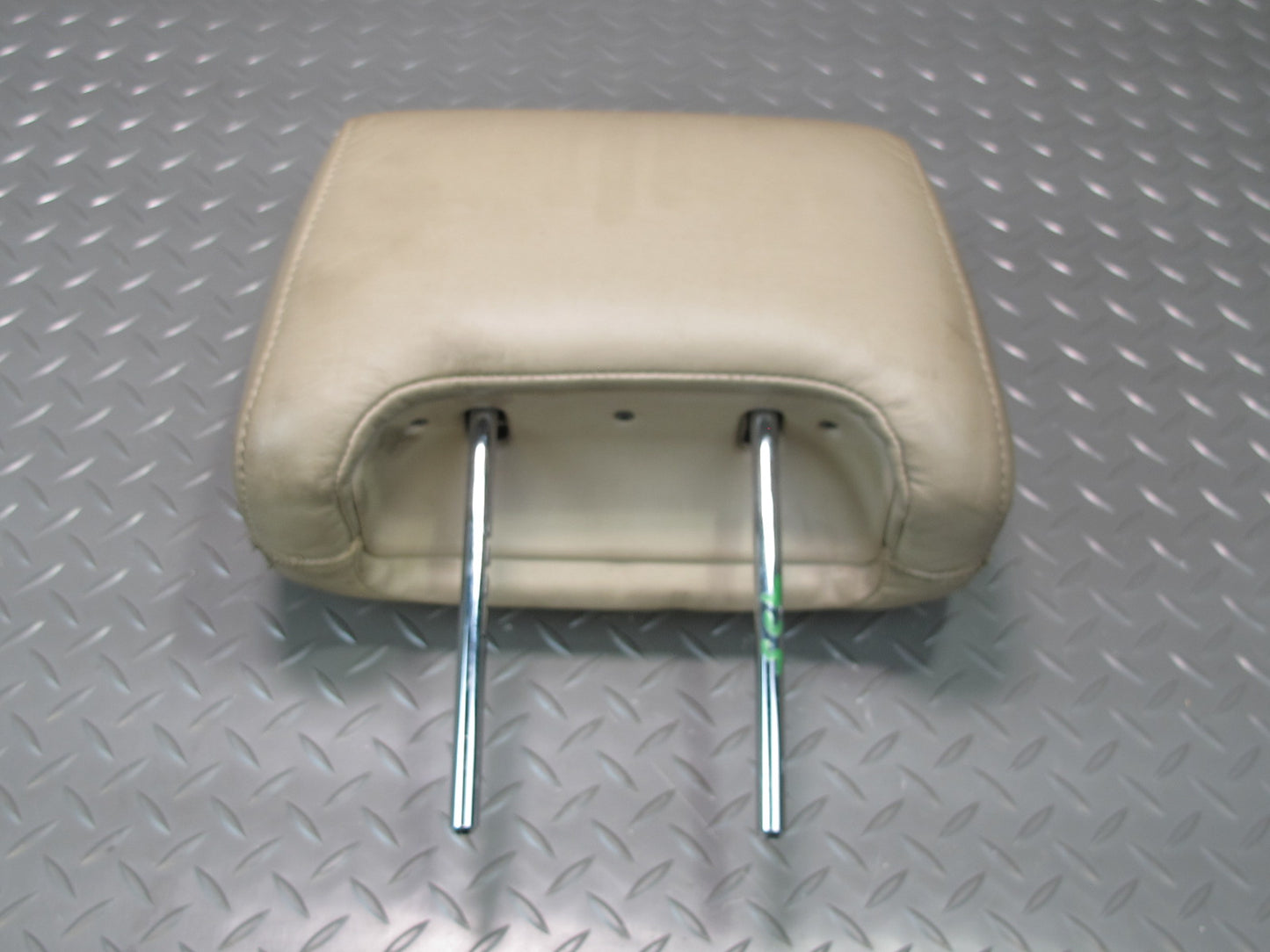 92-99 Lexus JZZ31L SC400 SC300 Set of 2 Front Seat Leather Headrest Ivory OEM