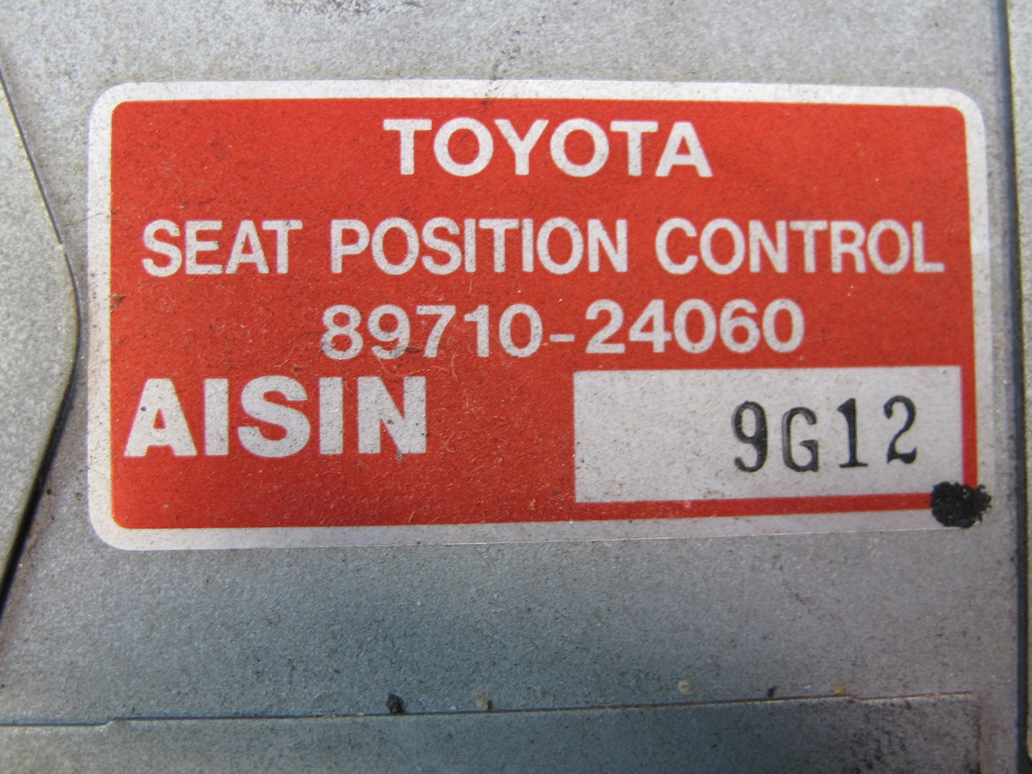 92-00 Lexus JZZ31L SC400 SC300 Front Right Seat Position Control Module OEM