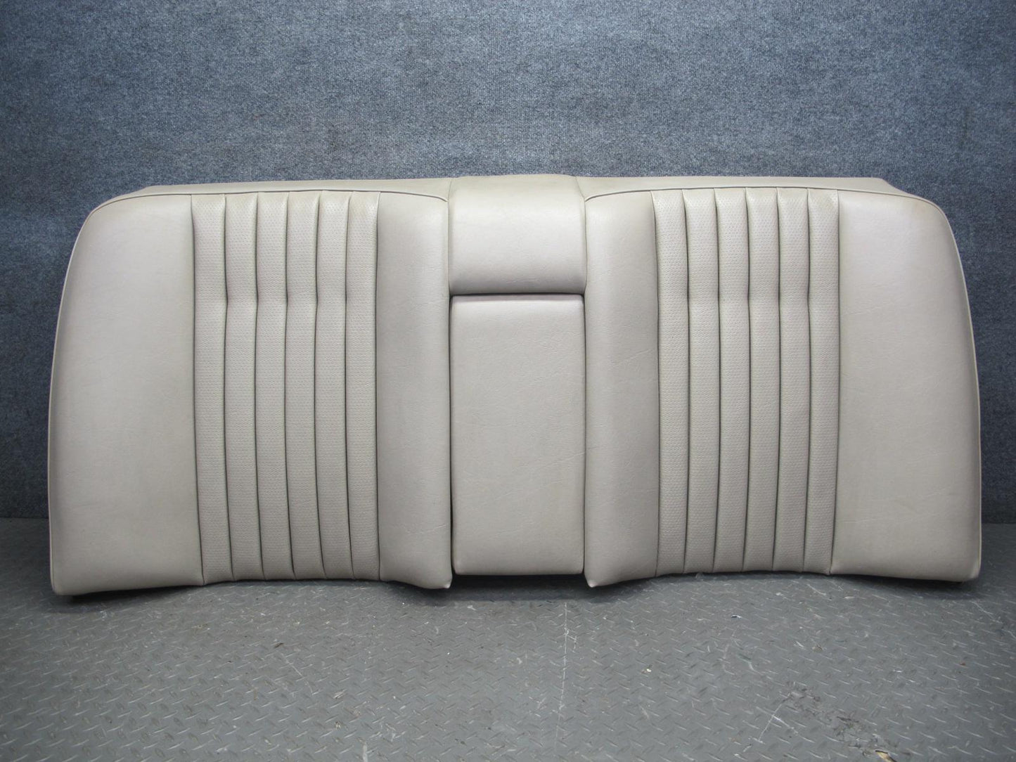89-95 Mercedes W124 300D Sedan Rear Leather Seat Upper & Lower Cushion Beige OEM