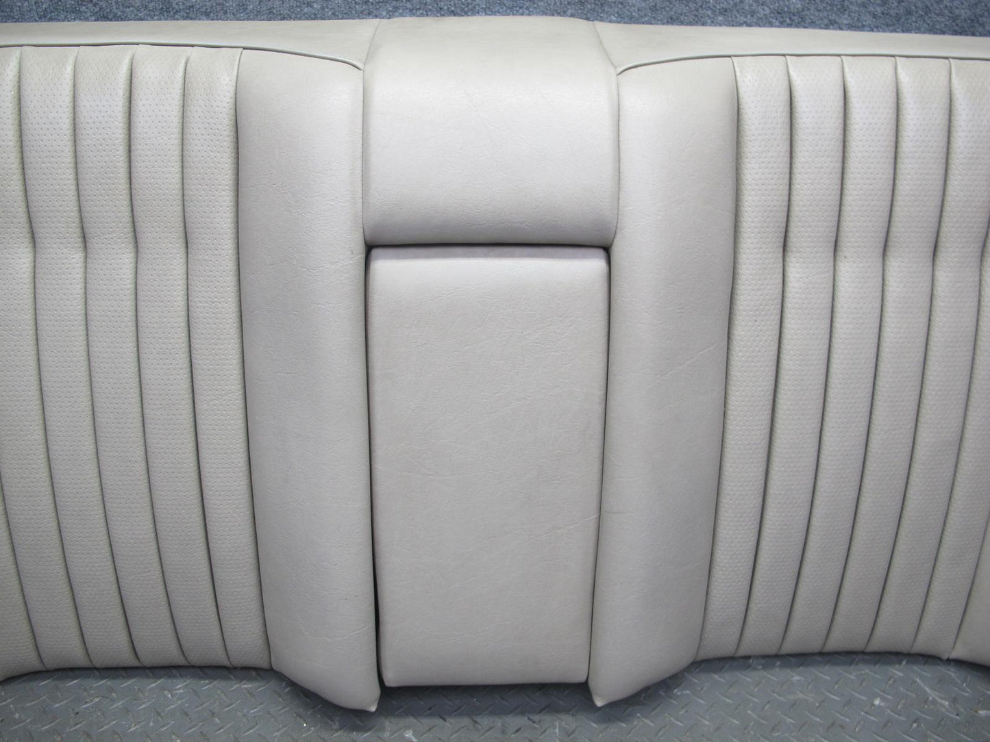 89-95 Mercedes W124 300D Sedan Rear Leather Seat Upper & Lower Cushion Beige OEM