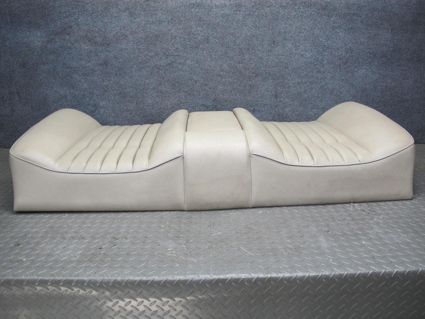 89-95 Mercedes W124 300D Sedan Rear Leather Seat Upper & Lower Cushion Beige OEM