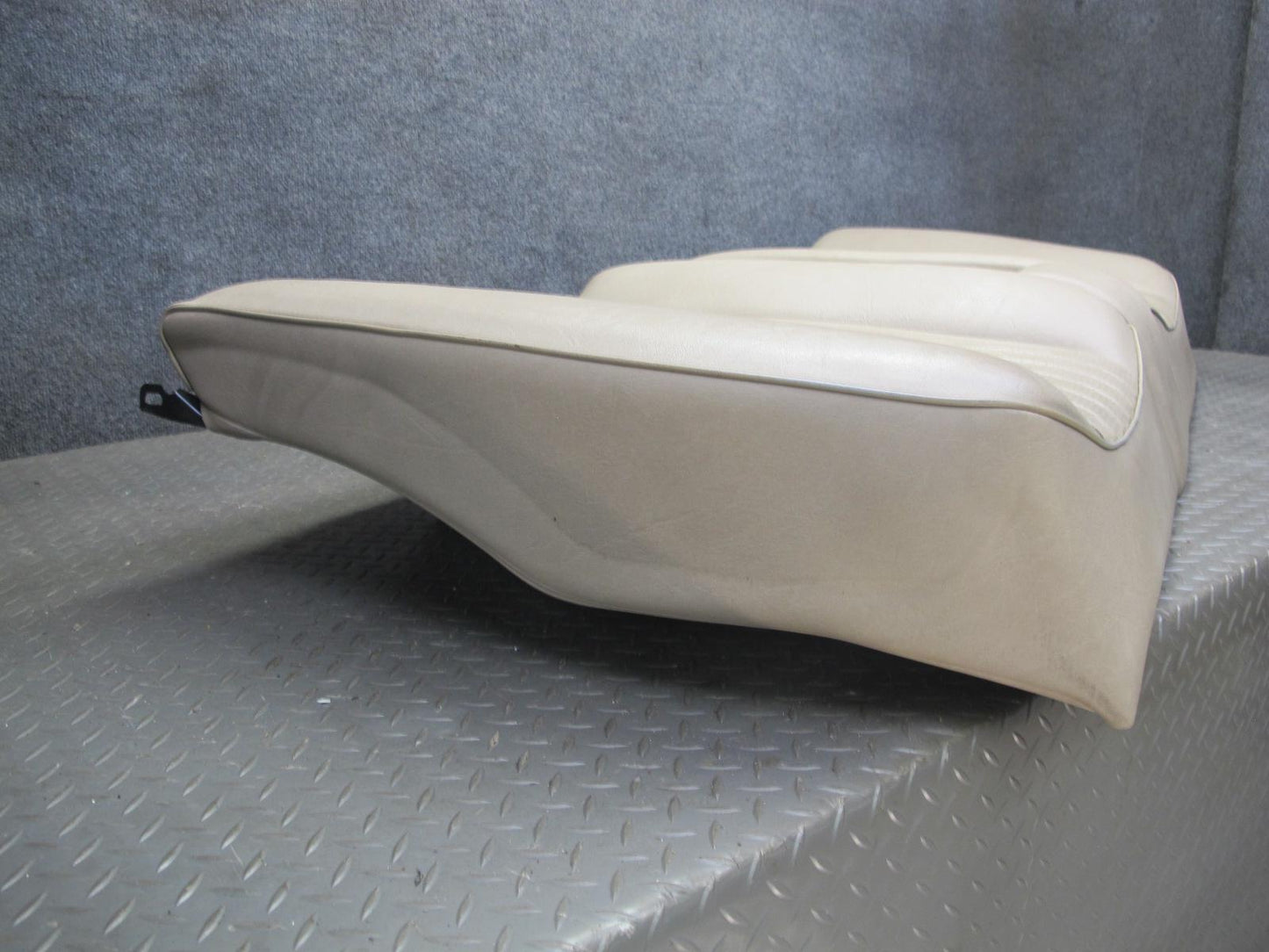 89-95 Mercedes W124 300D Sedan Rear Leather Seat Upper & Lower Cushion Beige OEM