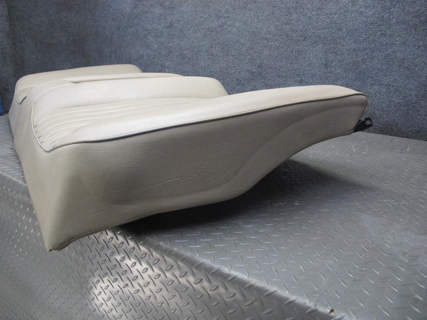 89-95 Mercedes W124 300D Sedan Rear Leather Seat Upper & Lower Cushion Beige OEM