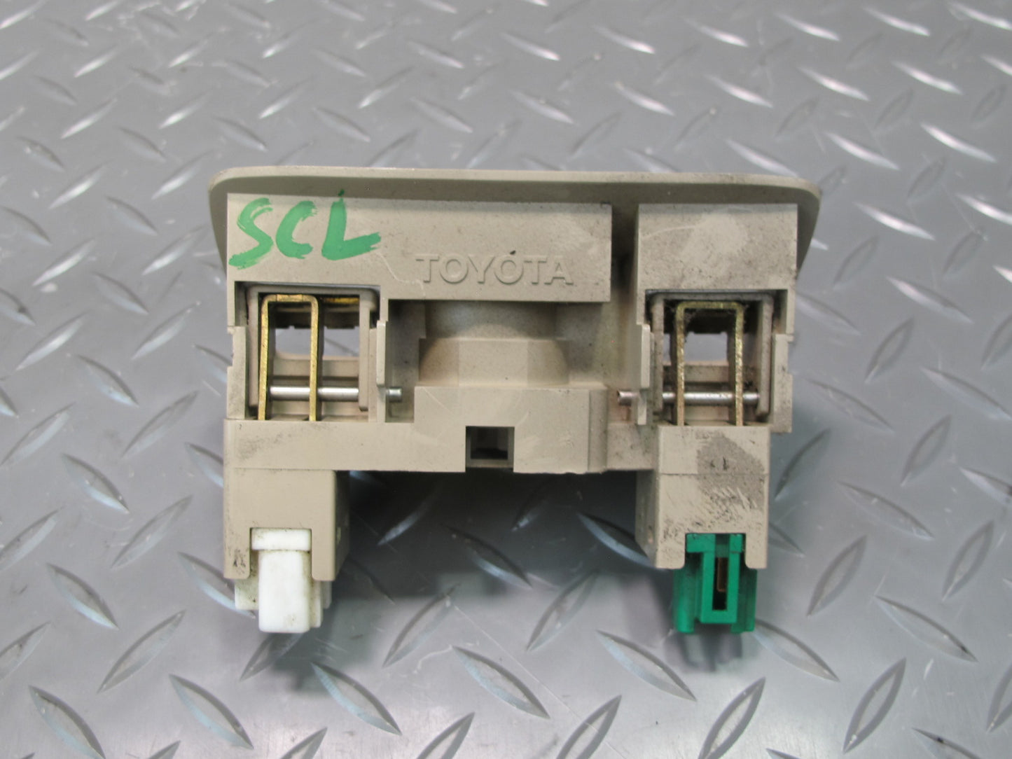 92-00 Lexus UZZ30L SC400 SC300 Fuel Door & Trunk Open Button Switch Ivory OEM