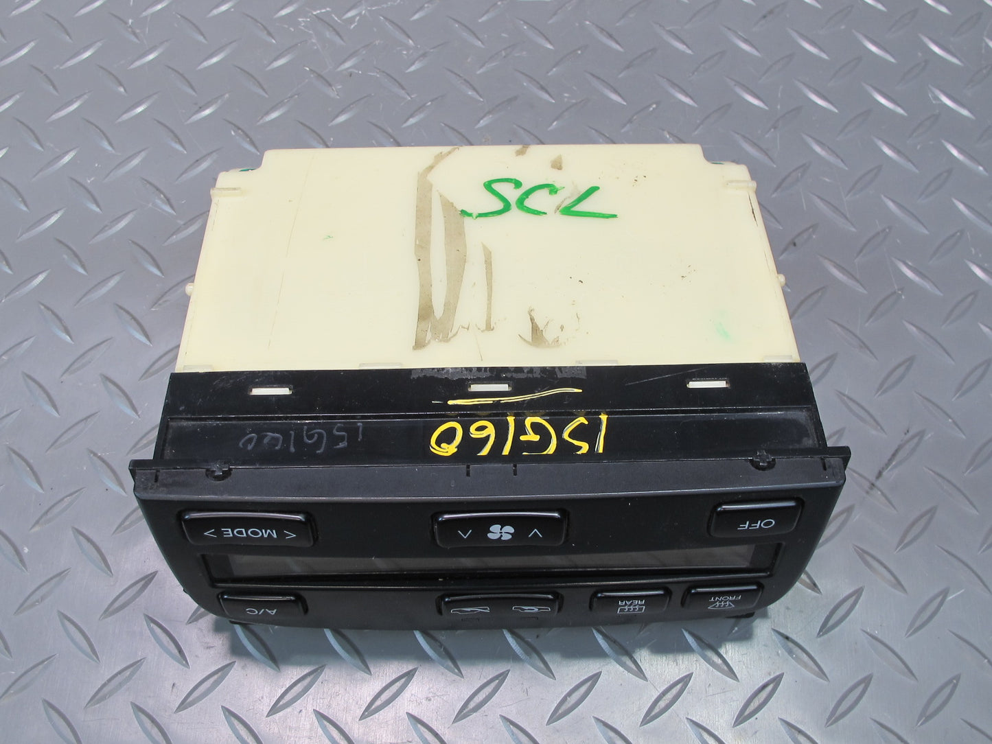 92-00 Lexus UZZ30L SC400 SC300 A/C Heater Climate Control Switch Panel OEM