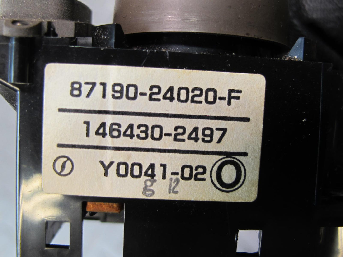 97-00 Lexus UZZ30L SC400 SC300 Temperature Volume Power Switch 87190-24020 OEM