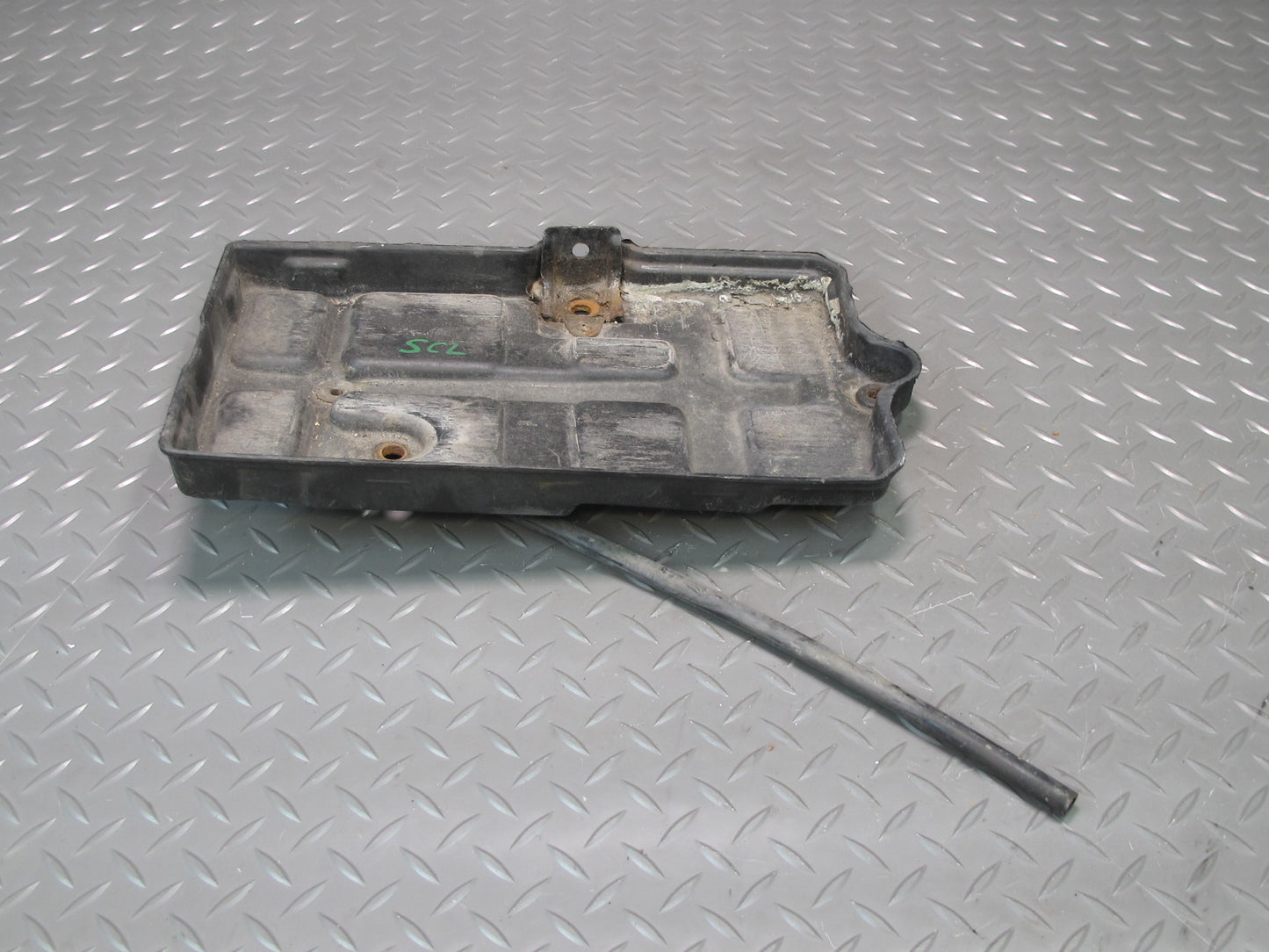 92-00 Lexus UZZ30L SC400 SC300 Battery Tray Holder Bracket Tie Down Set OEM