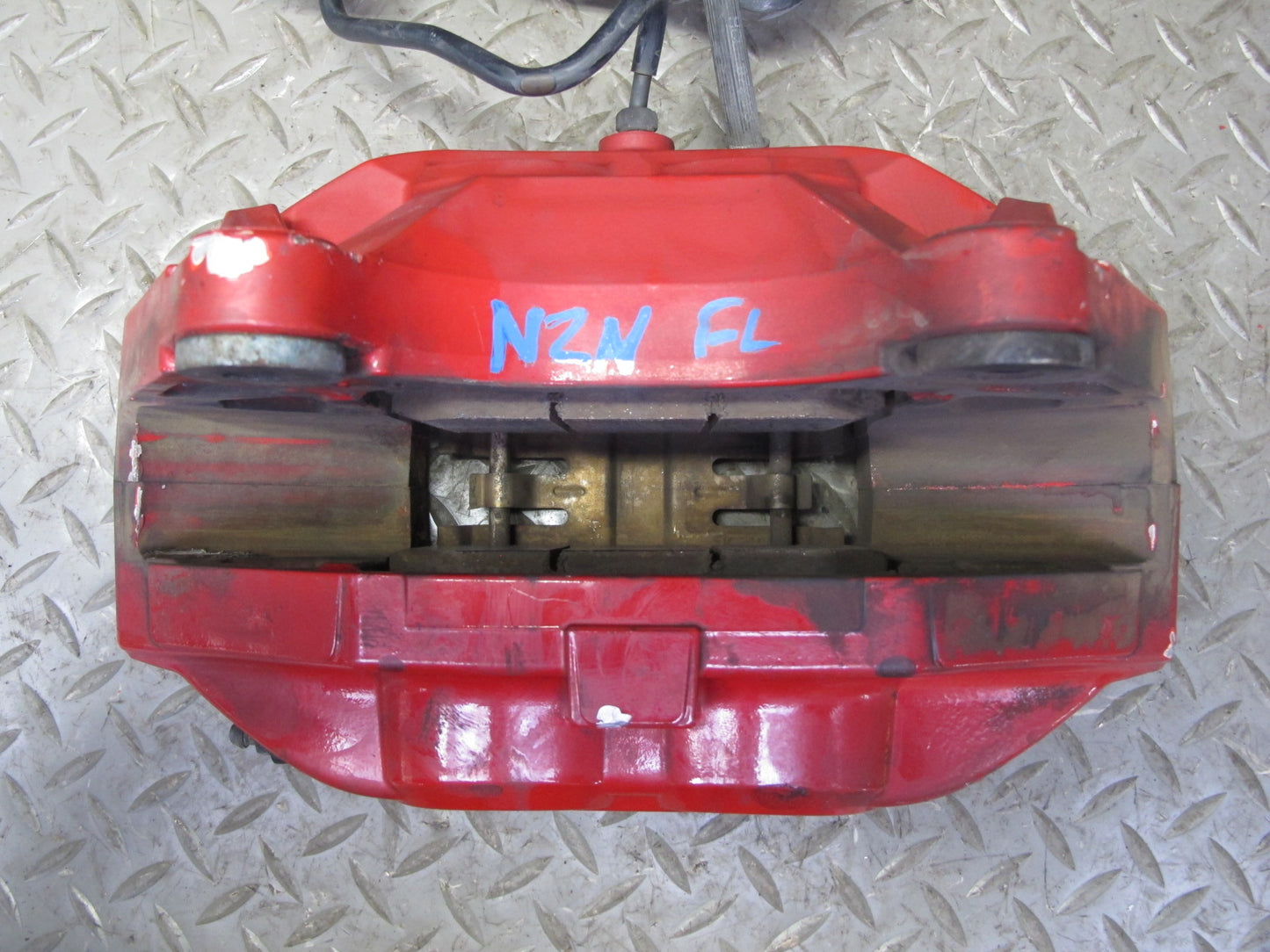 10-20 Nissan Z34 370Z Front Left & Right Sport Brake Caliper Set Akebono 98K OEM