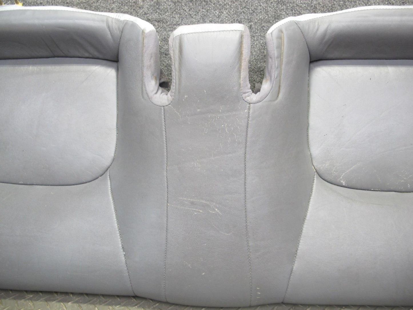 92-94 Lexus UZZ30L SC300 SC400 Rear Leather Seat Lower Cushion Gray OEM