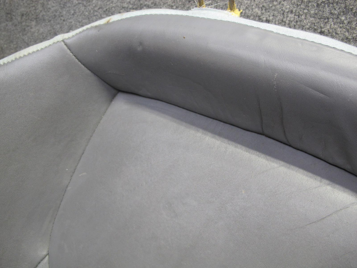 92-94 Lexus UZZ30L SC300 SC400 Rear Leather Seat Lower Cushion Gray OEM